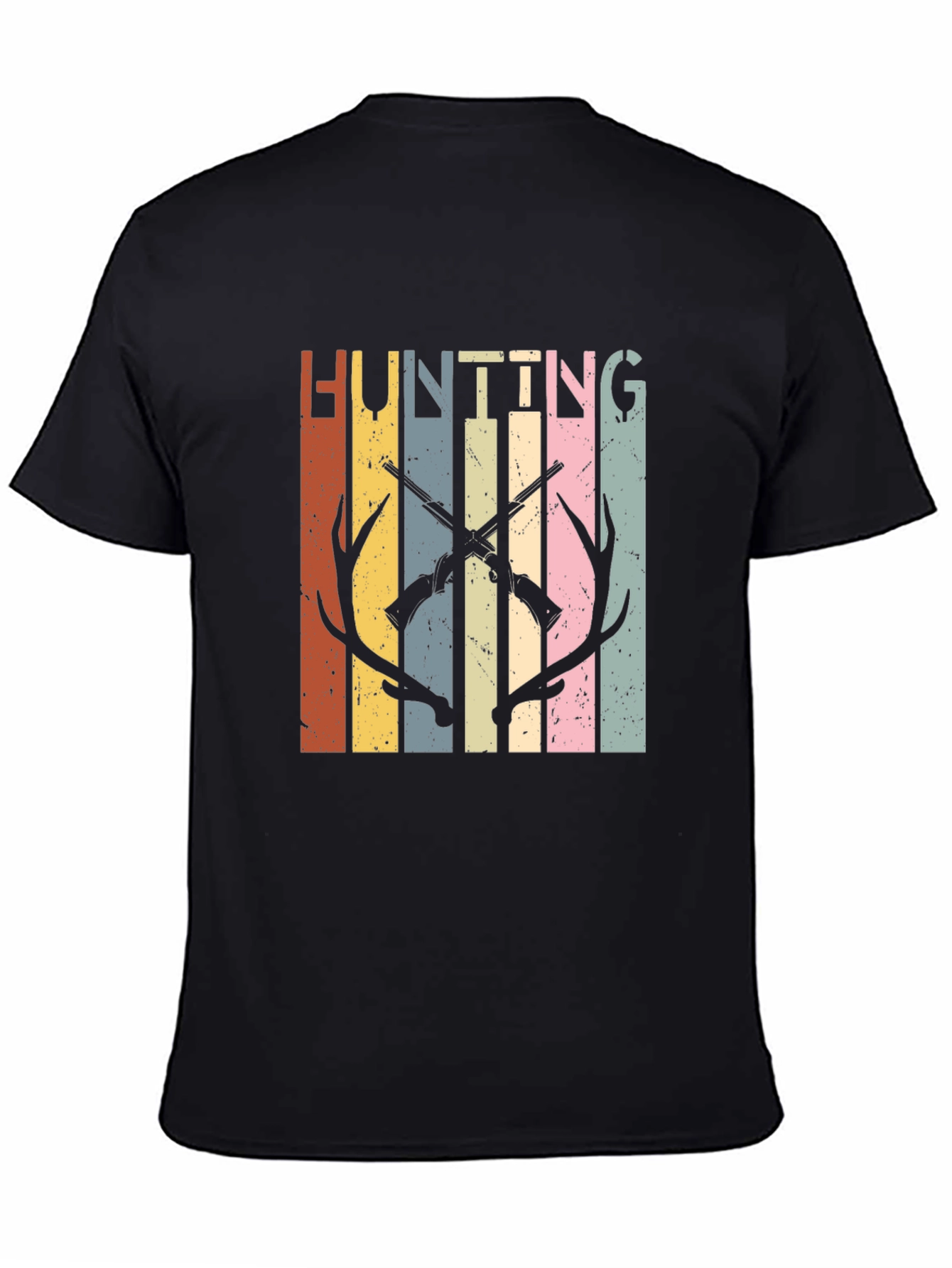 Hunting Graphic Tee - Retro Style