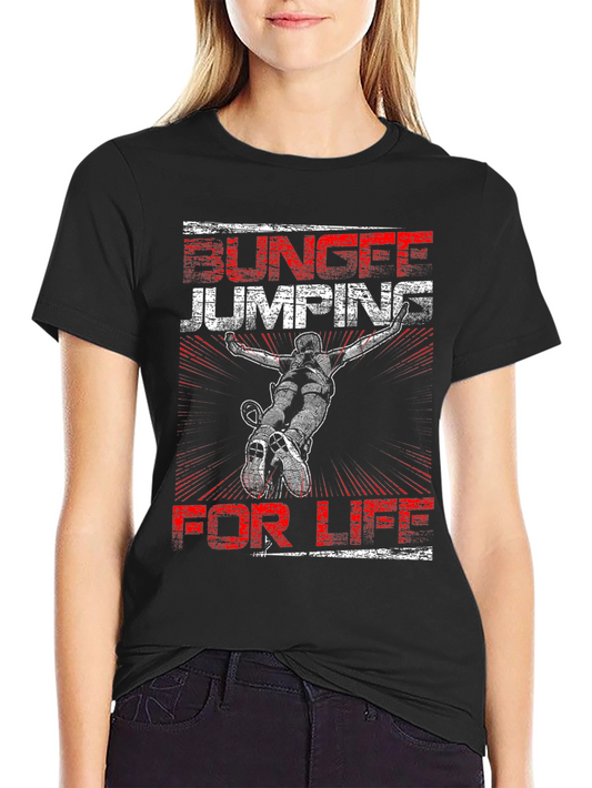 Bungee Jumping for Life Graphic Tee