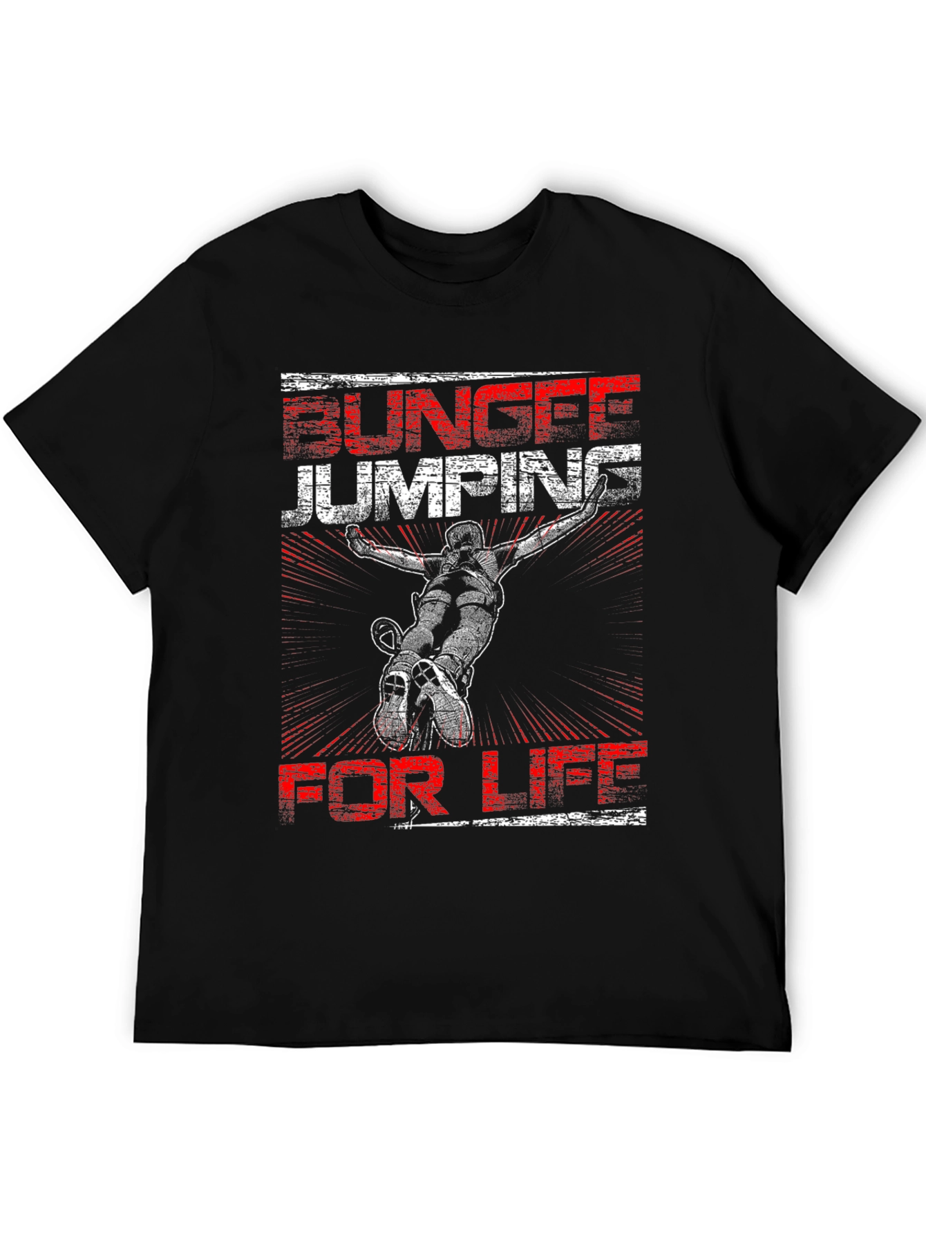 Bungee Jumping for Life Graphic Tee