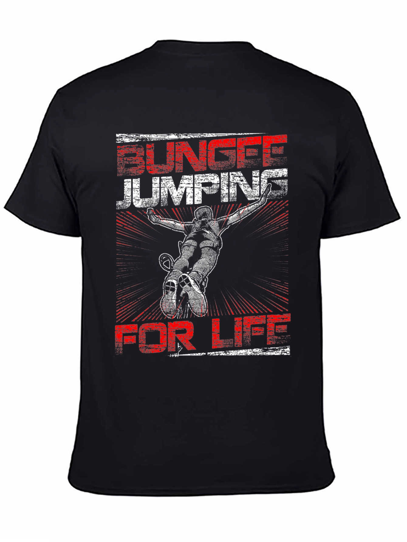 Bungee Jumping for Life Graphic Tee