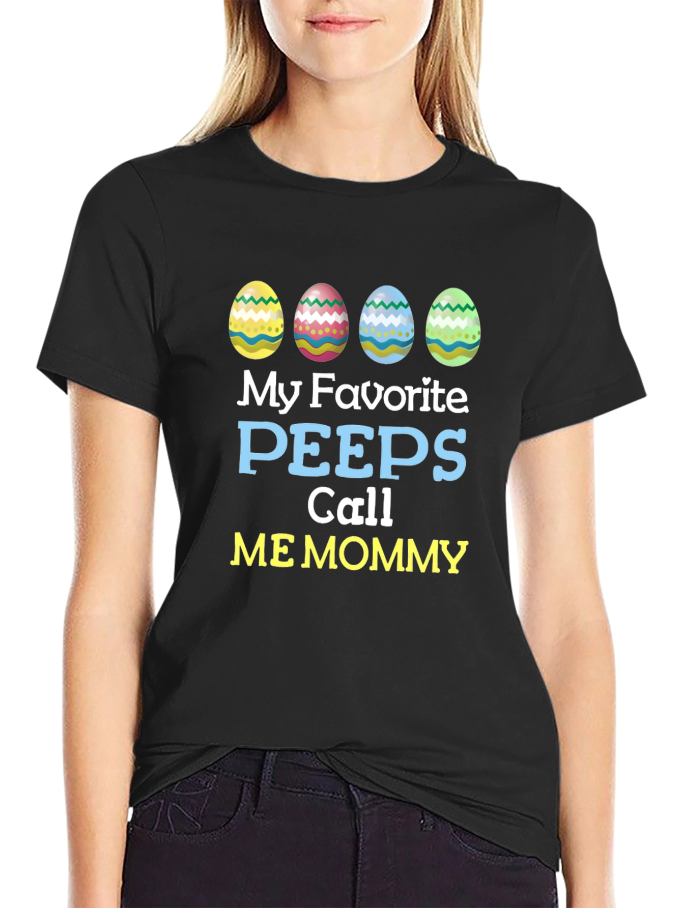 My Favorite Peeps Call Me Mommy Easter T-Shirt