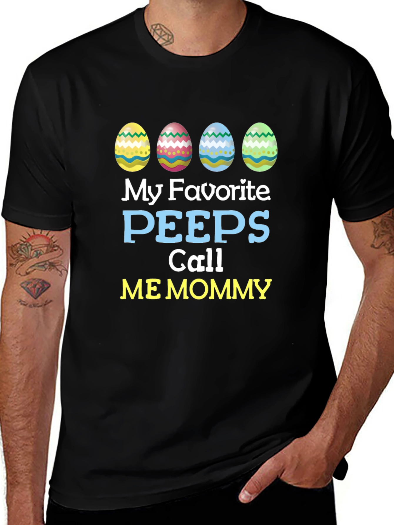 My Favorite Peeps Call Me Mommy Easter T-Shirt