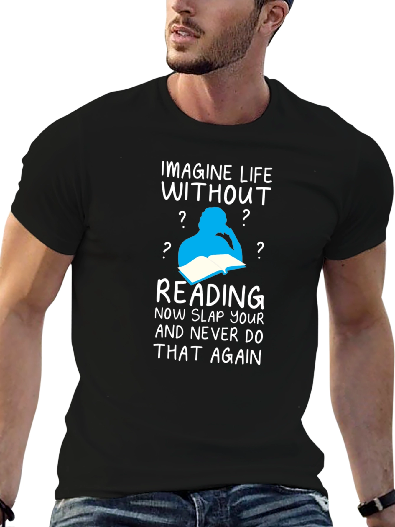 Imagine Life Without Reading T-Shirt