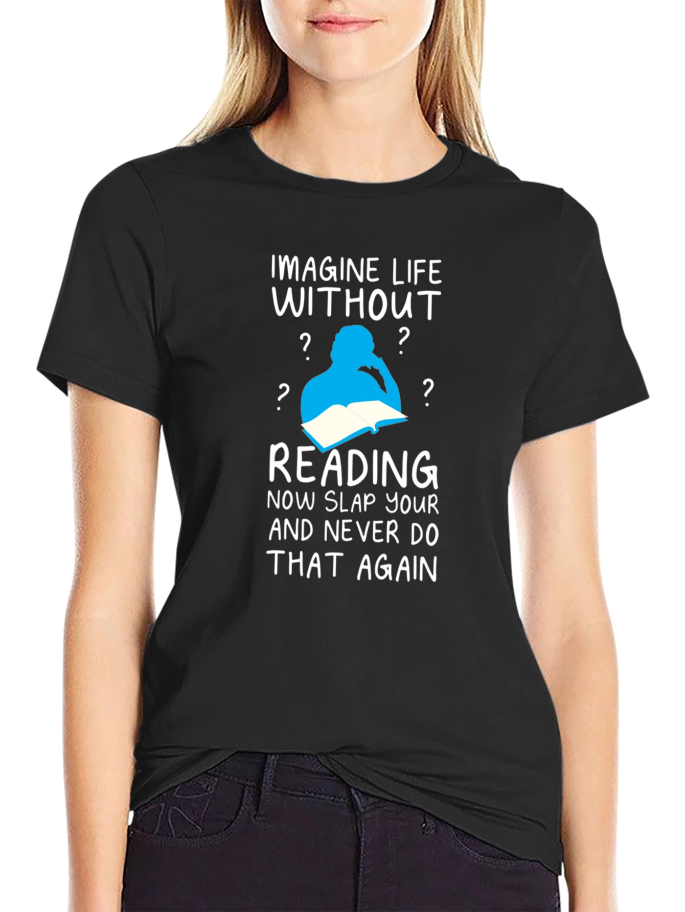 Imagine Life Without Reading T-Shirt