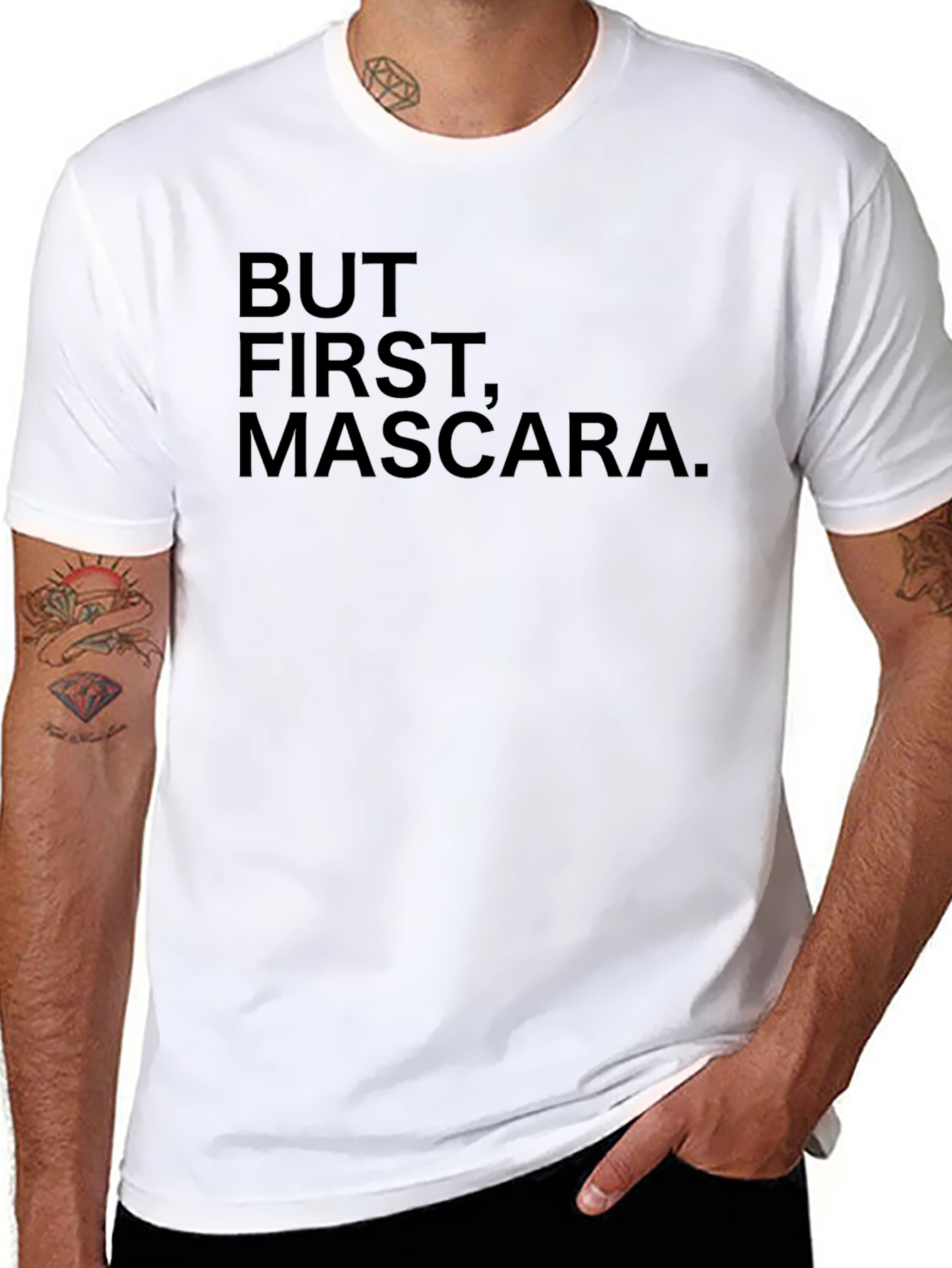 But First Mascara - Graphic Tee - Soft Cotton