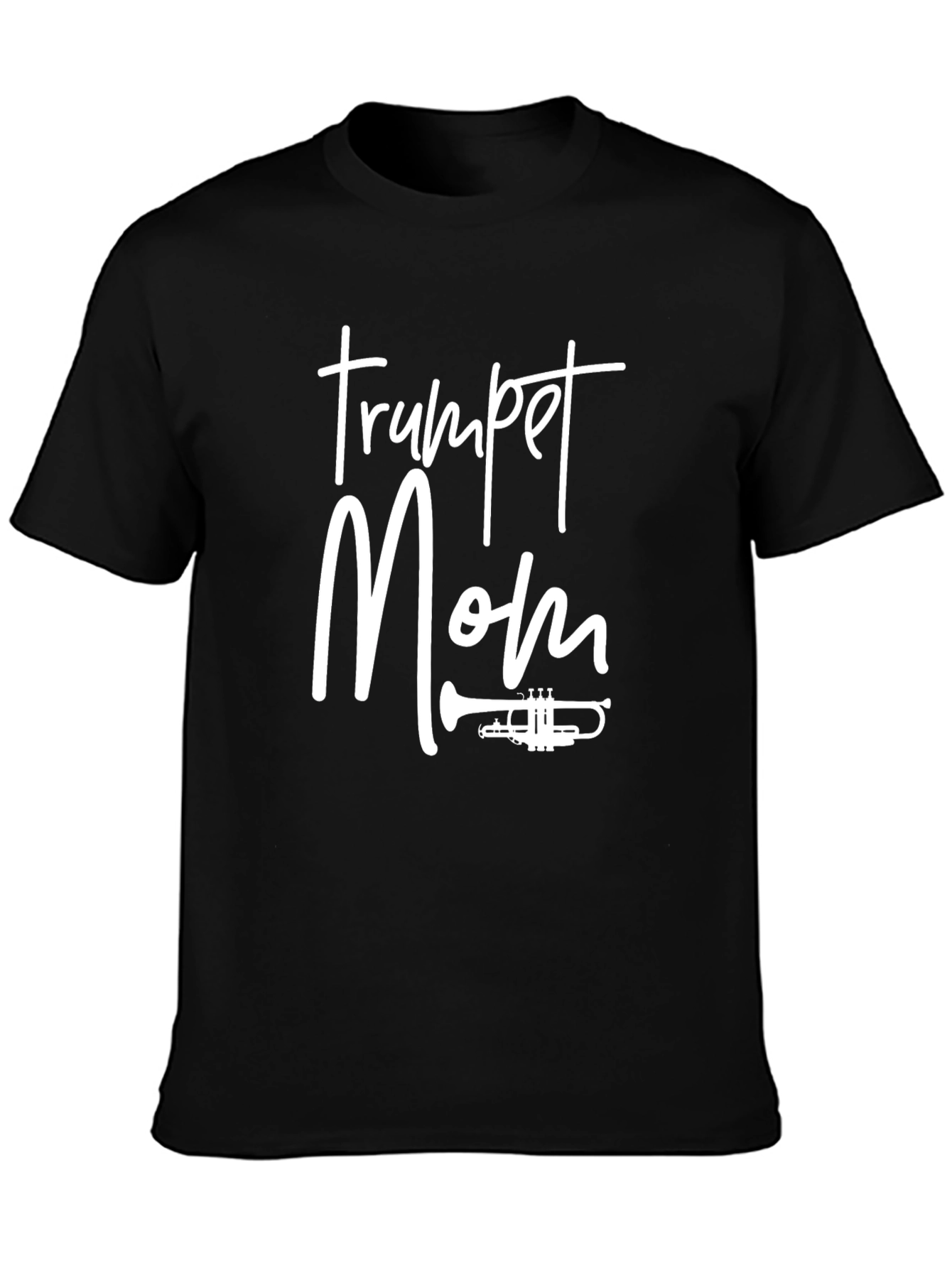 Trumpet Mom Graphic T-Shirt - Musicians Gift