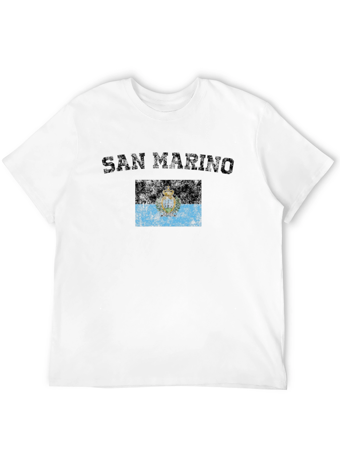 San Marino Flag Graphic T-Shirt