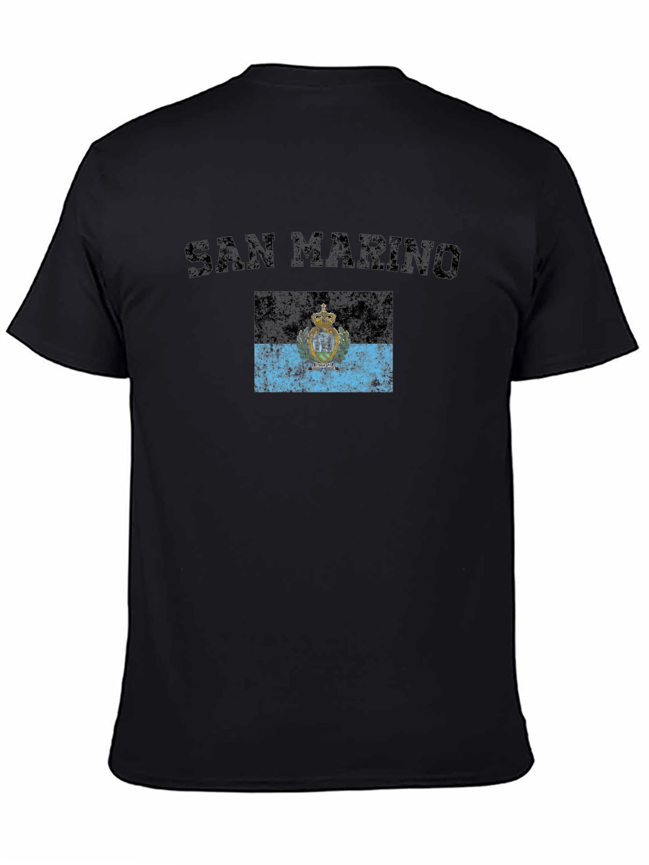 San Marino Flag Graphic T-Shirt