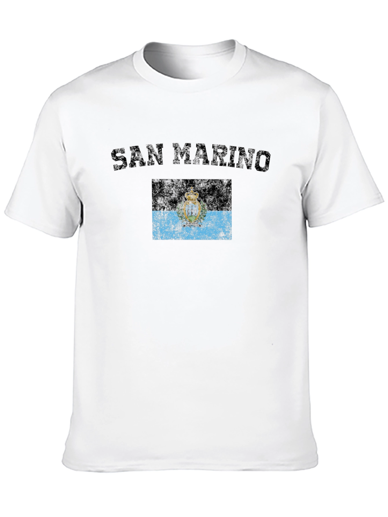 San Marino Flag Graphic T-Shirt