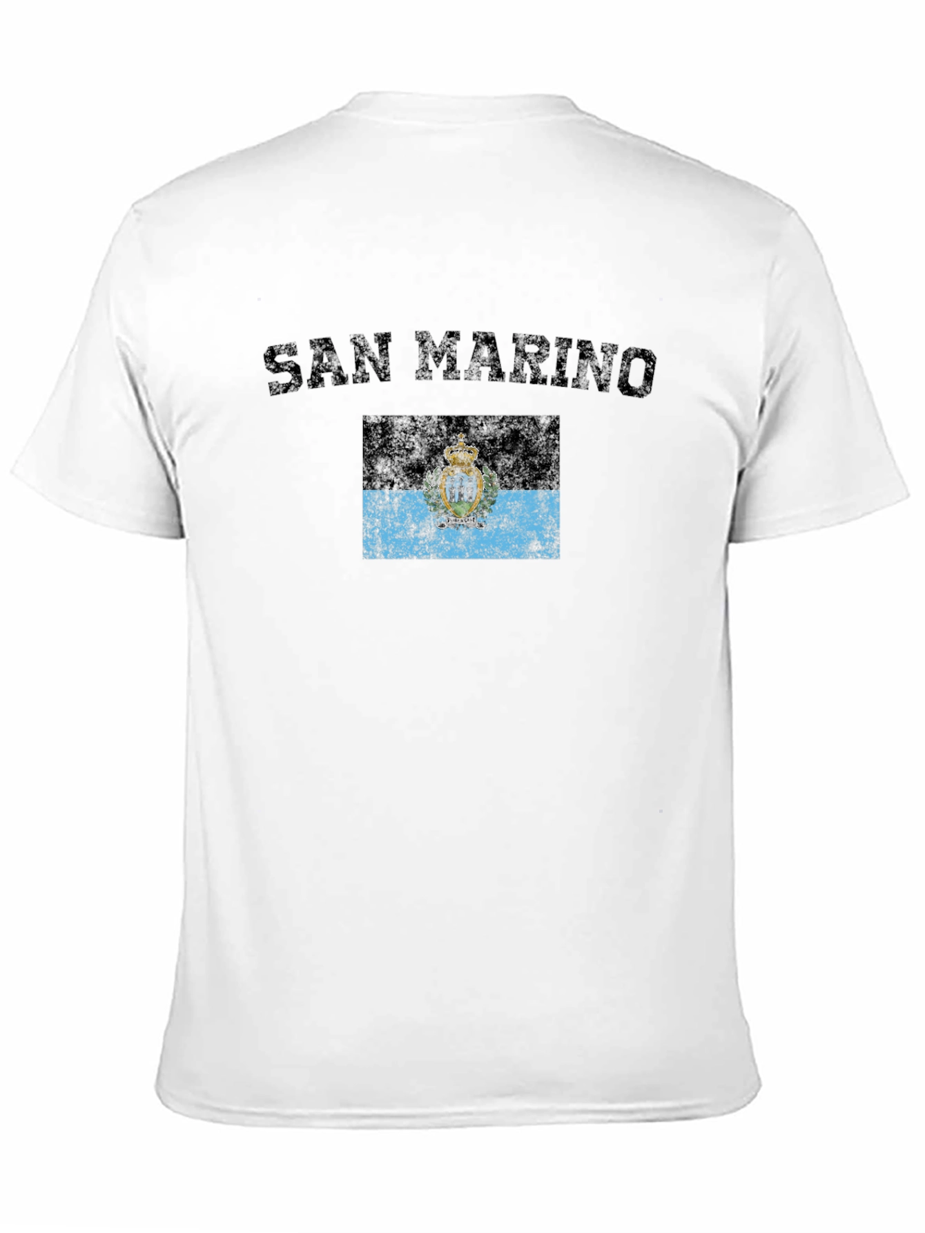 San Marino Flag Graphic T-Shirt