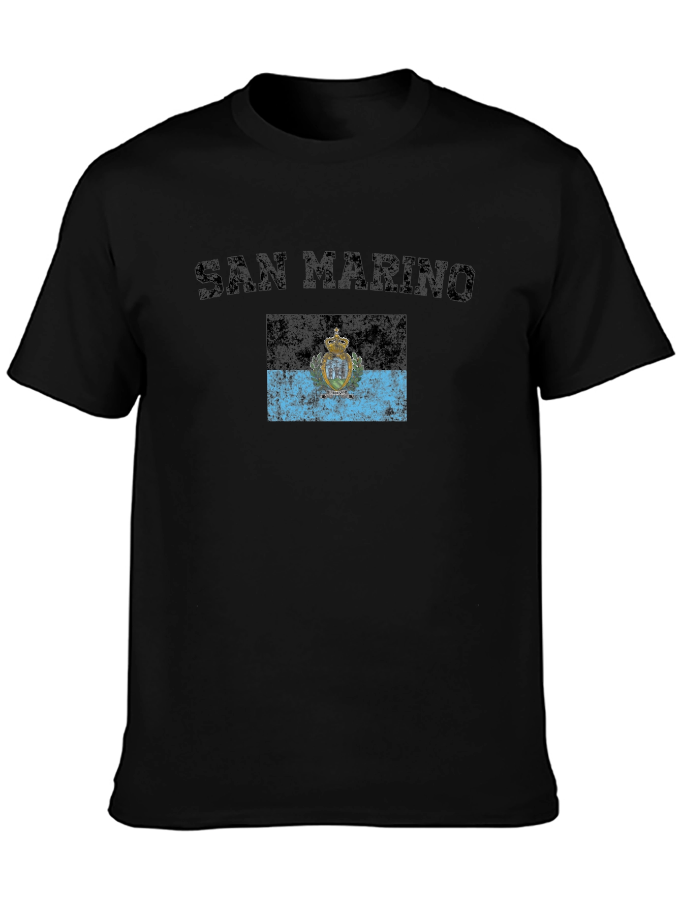 San Marino Flag Graphic T-Shirt