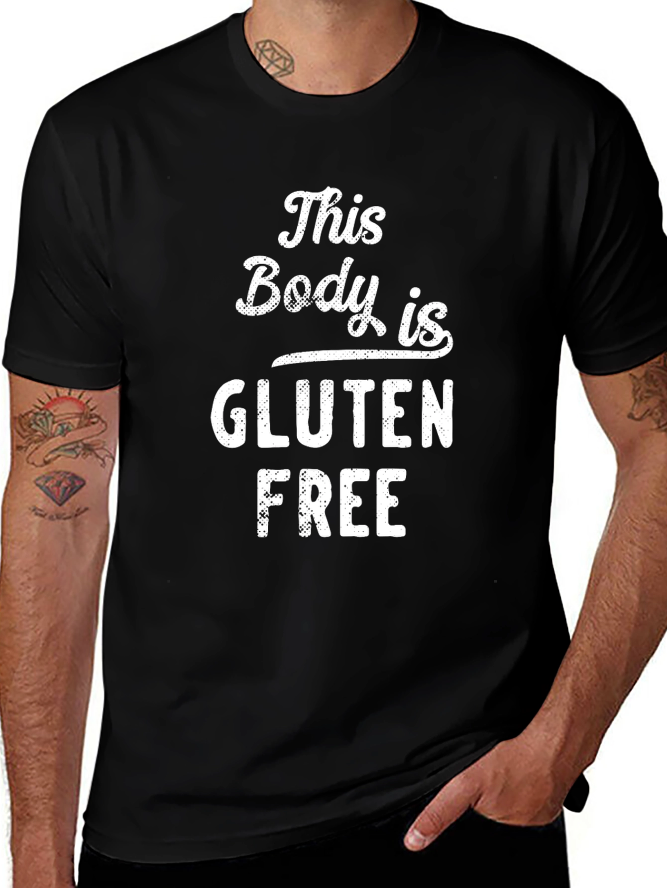 Gluten Free Body Graphic Tee - Unisex