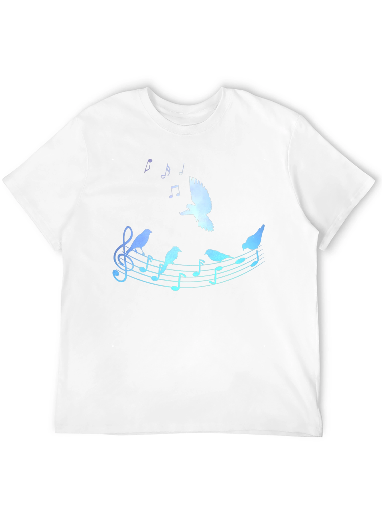 Musical Bird T-Shirt - Black