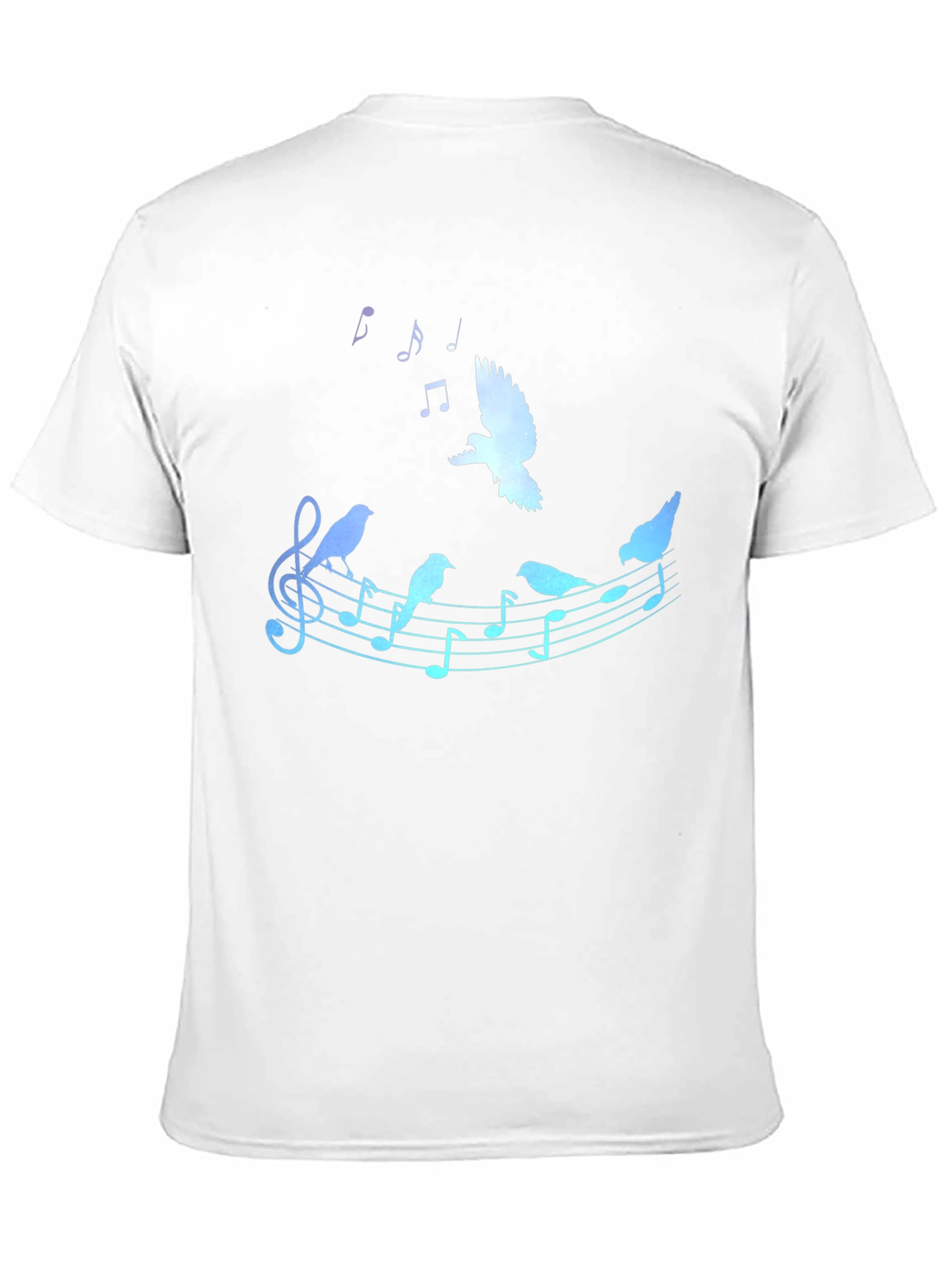 Musical Bird T-Shirt - Black