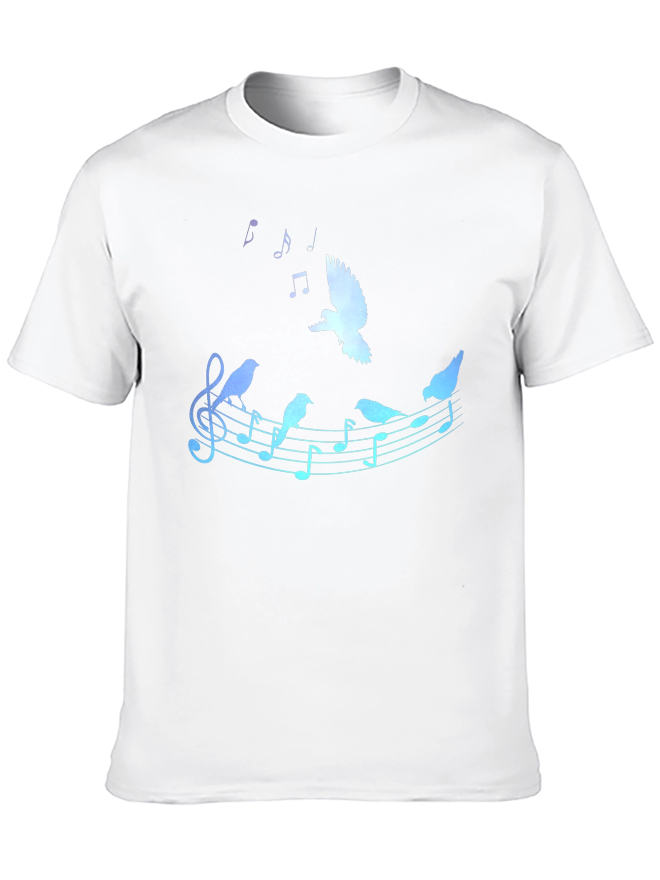 Musical Bird T-Shirt - Black