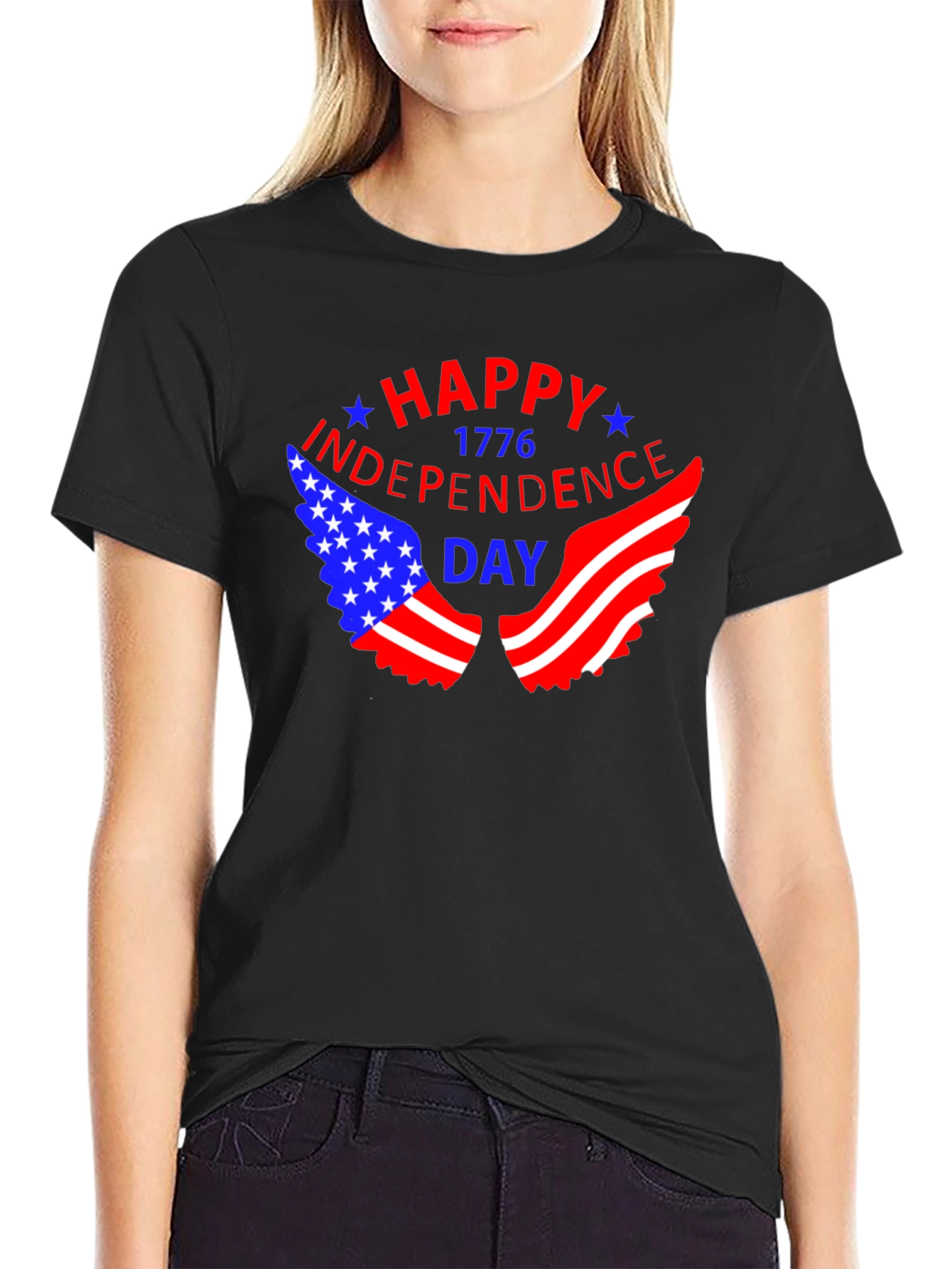 Patriotic Happy Independence Day T-Shirt