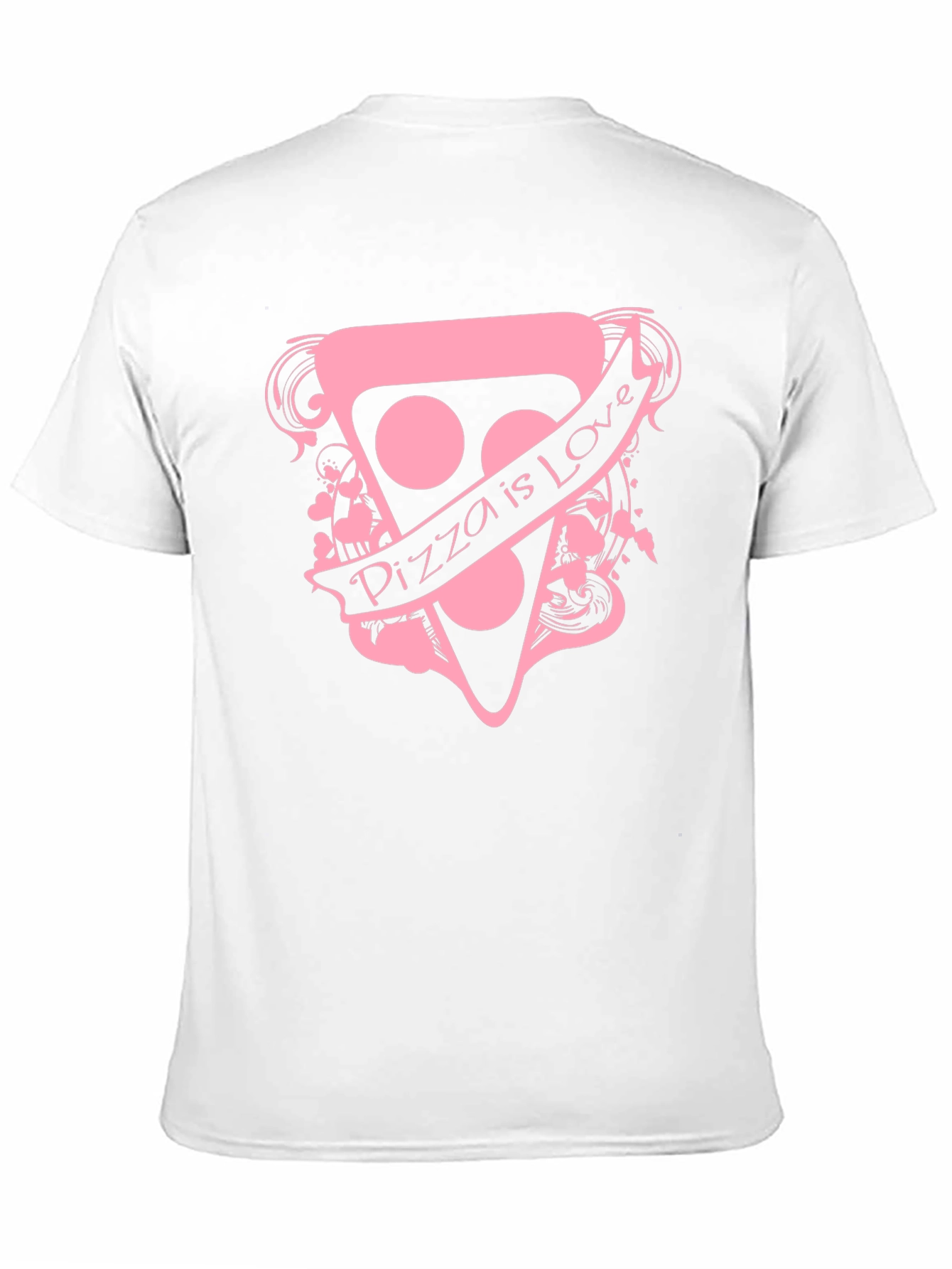 Pizza is Love Graphic Tee - Black