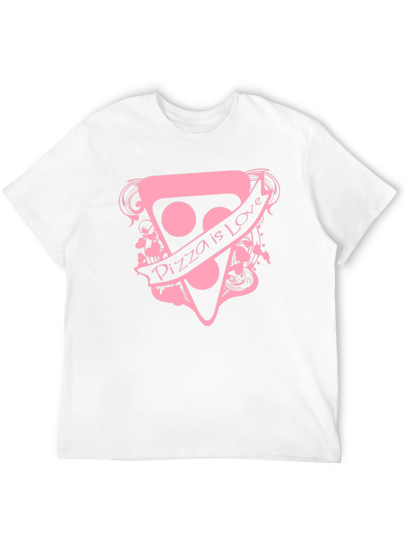Pizza is Love Graphic Tee - Black