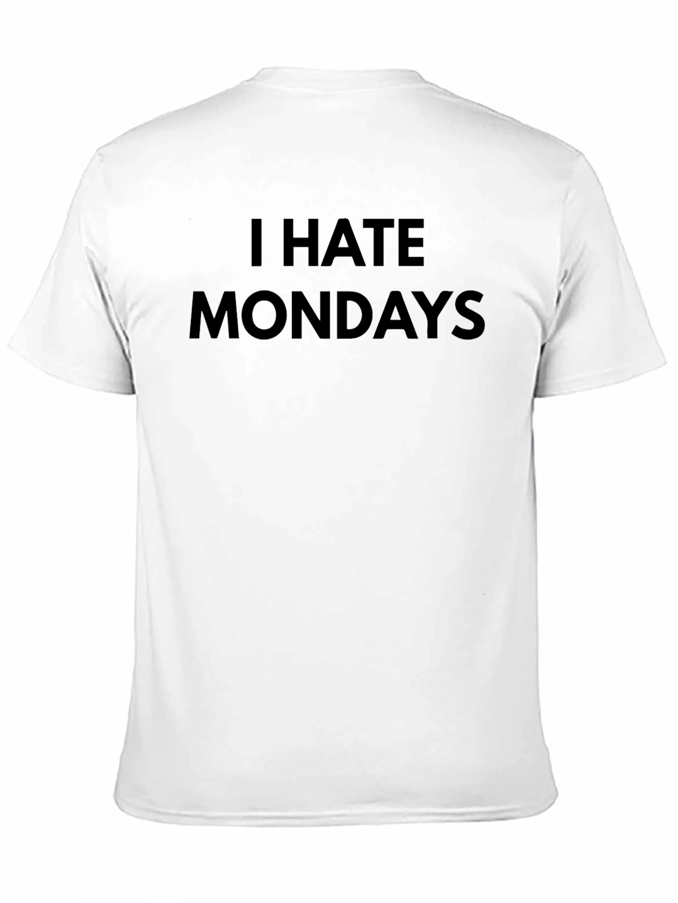 I Hate Mondays Graphic Tee - Black T-Shirt
