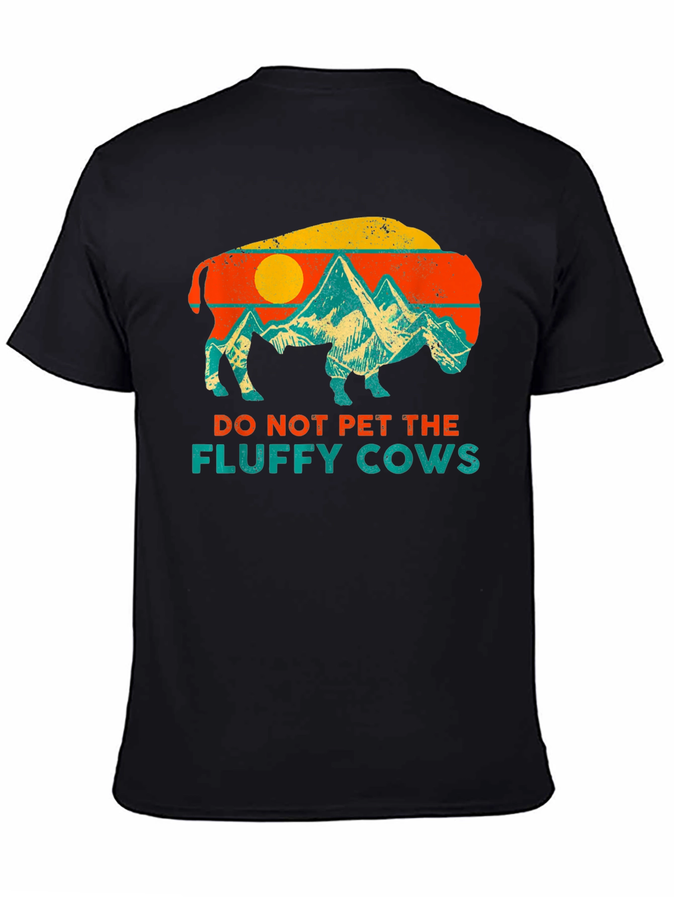 Do Not Pet the Fluffy Cows Graphic Tee
