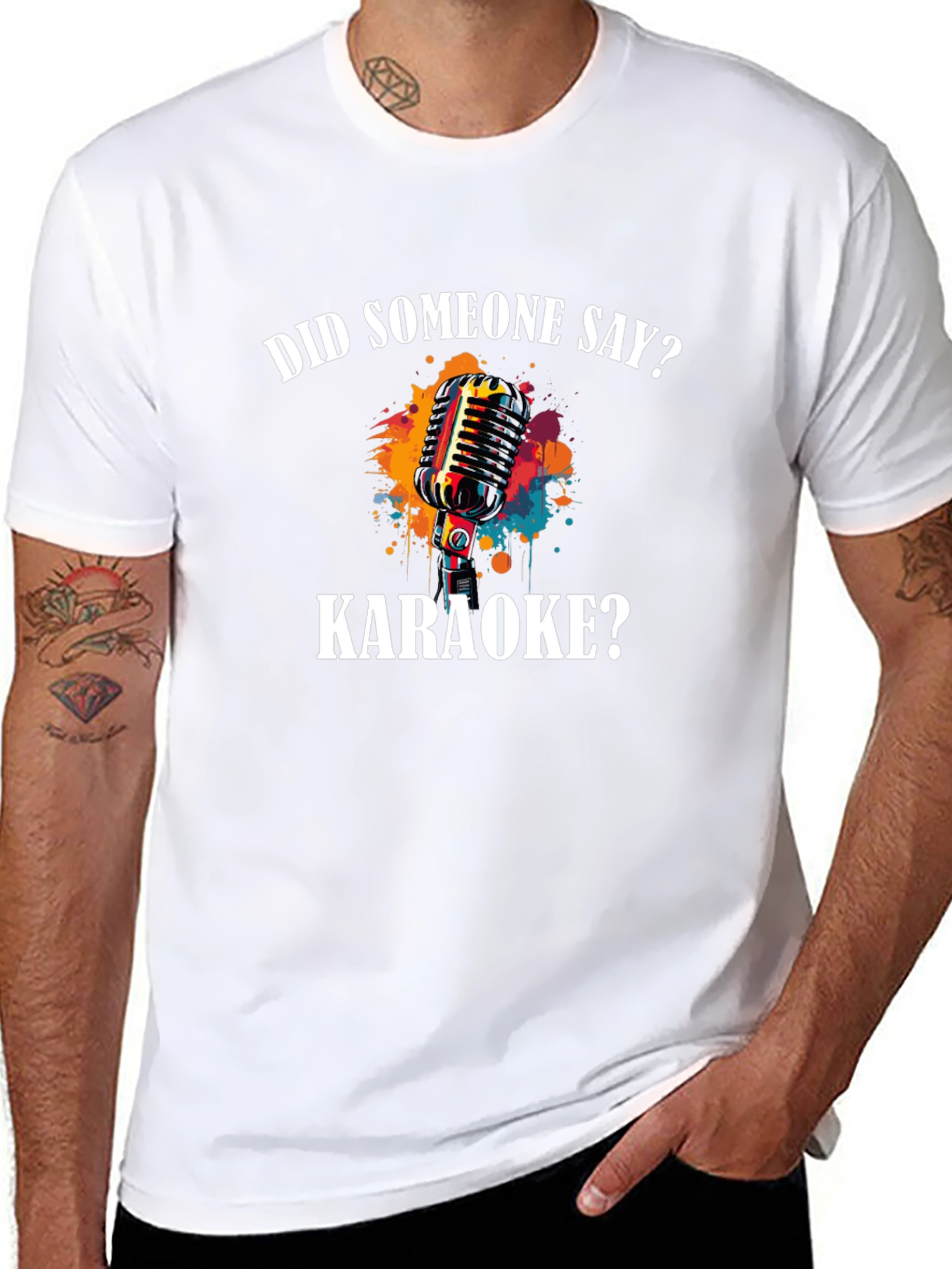 Karaoke T-Shirt: Did Someone Say Karaoke?