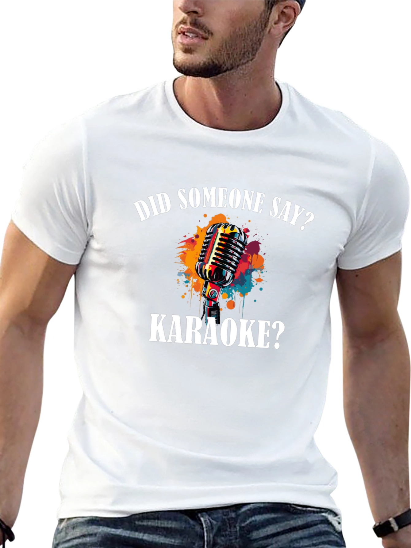 Karaoke T-Shirt: Did Someone Say Karaoke?