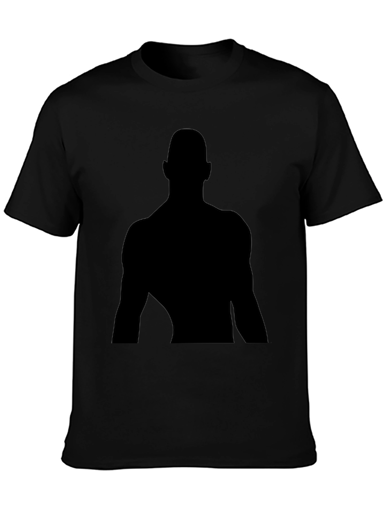 Silhouette Graphic Tee - Classic Black T-Shirt