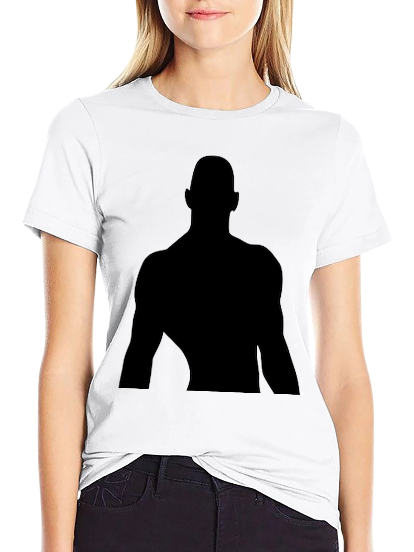 Silhouette Graphic Tee - Classic Black T-Shirt