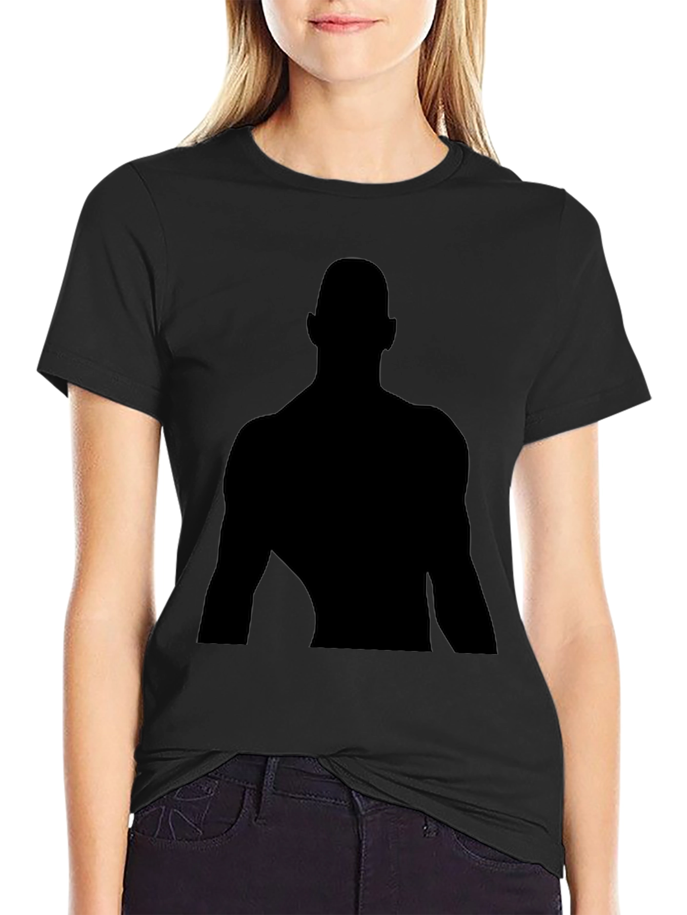Silhouette Graphic Tee - Classic Black T-Shirt