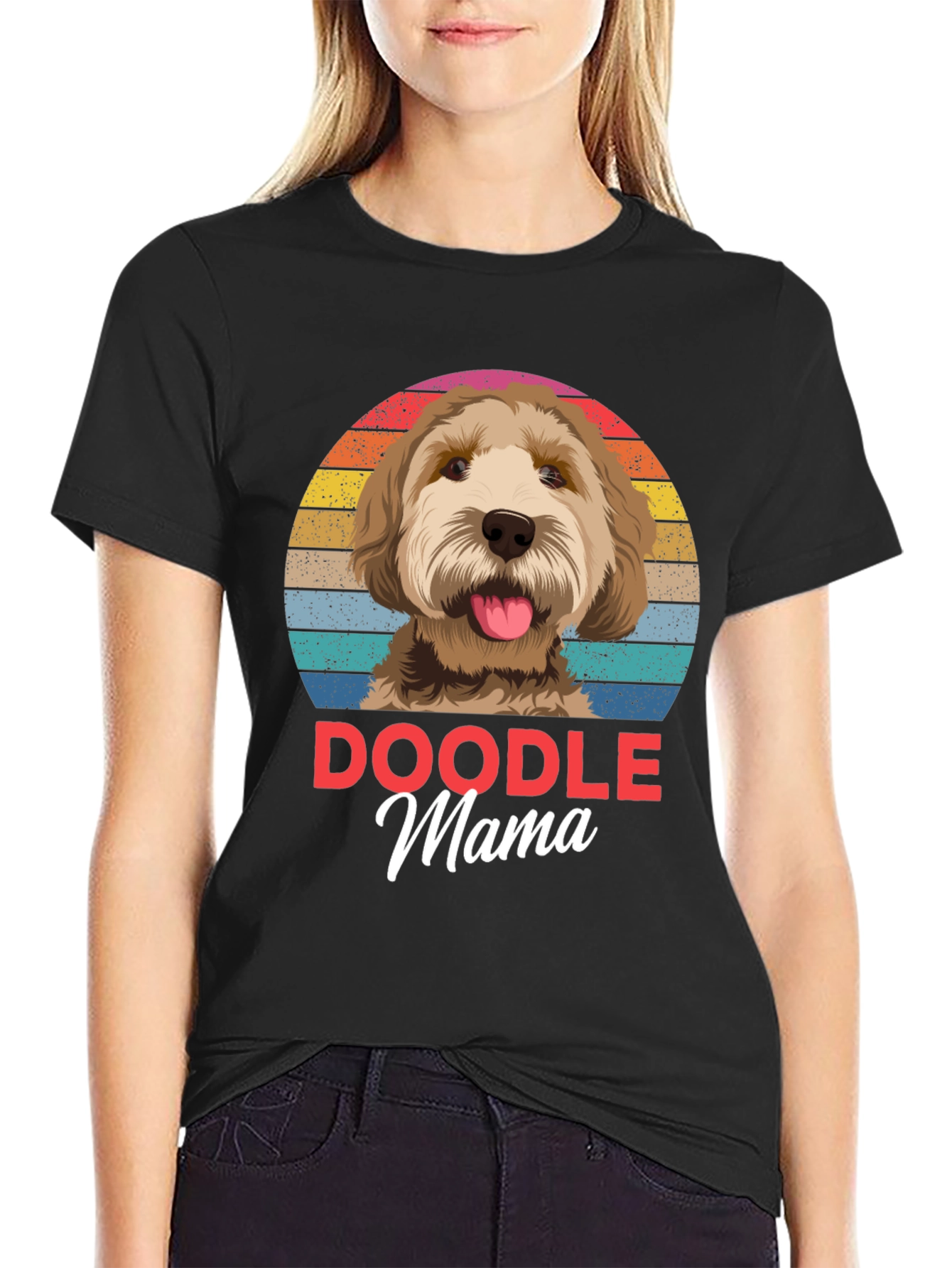 Doodle Mama T-Shirt: Cute Dog Lover Tee