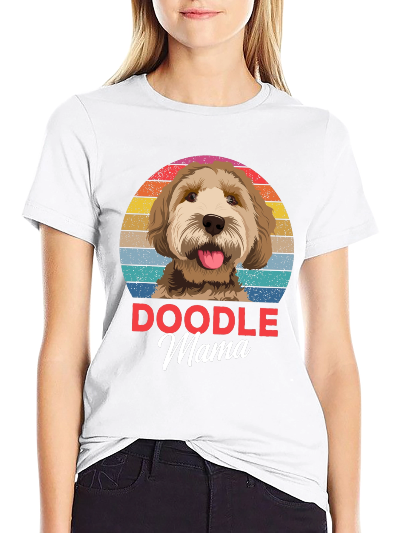 Doodle Mama T-Shirt: Cute Dog Lover Tee