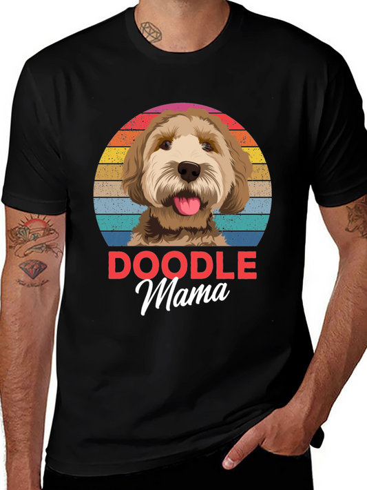 Doodle Mama T-Shirt: Cute Dog Lover Tee