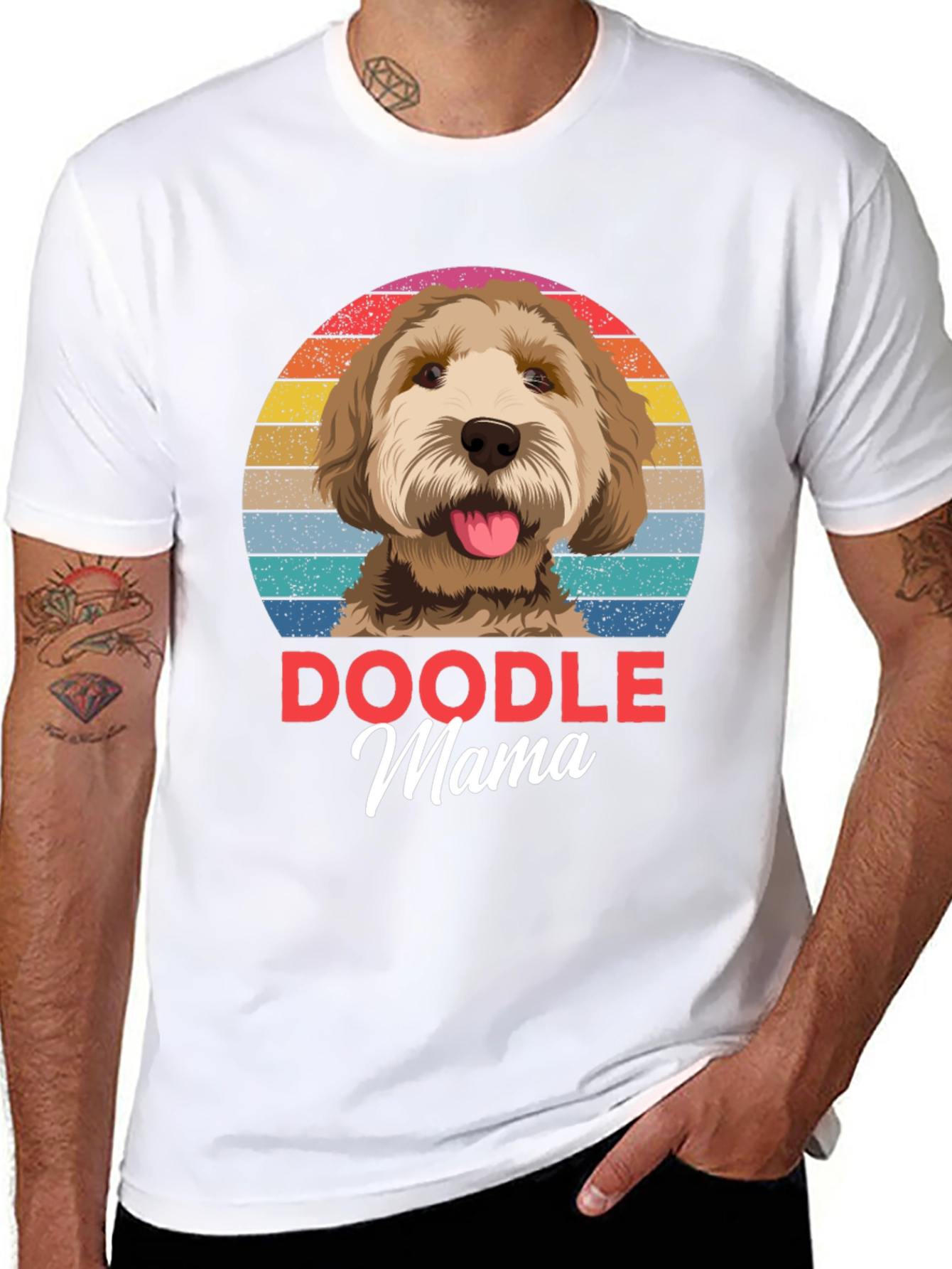 Doodle Mama T-Shirt: Cute Dog Lover Tee