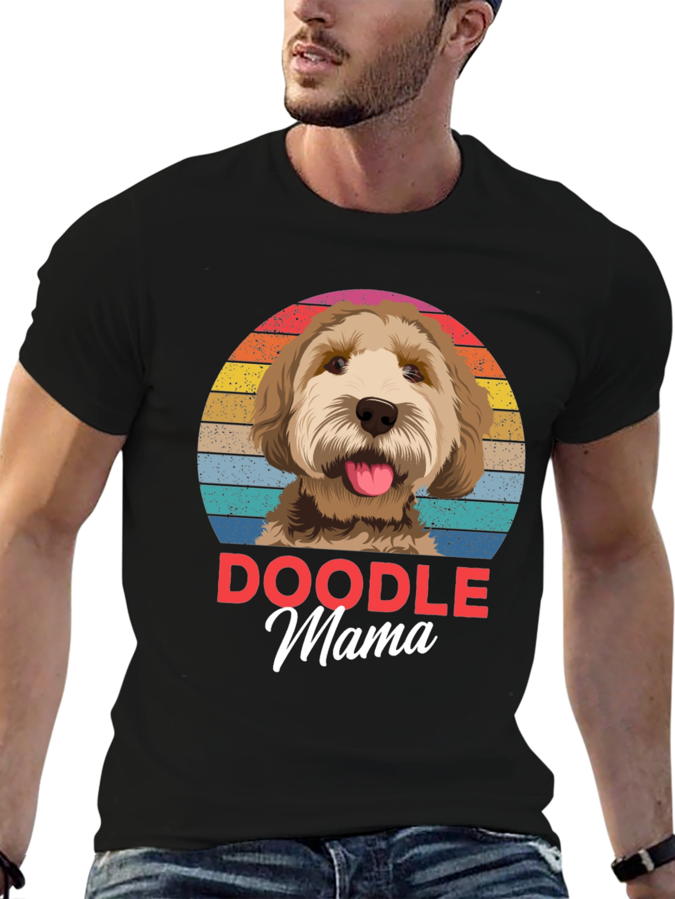 Doodle Mama T-Shirt: Cute Dog Lover Tee