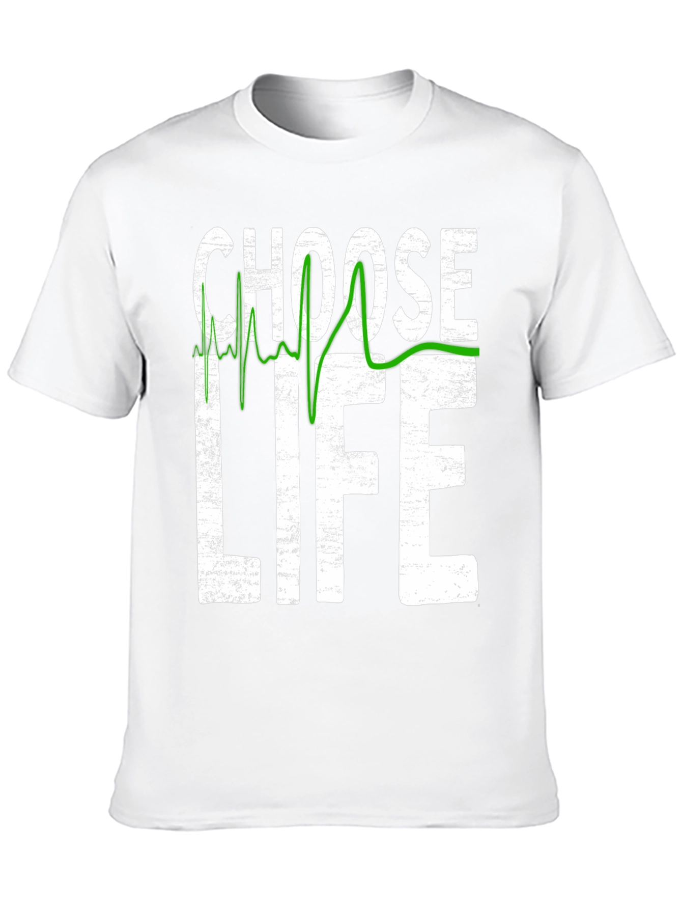 Choose Life ECG T-Shirt - Pro Life Graphic Tee