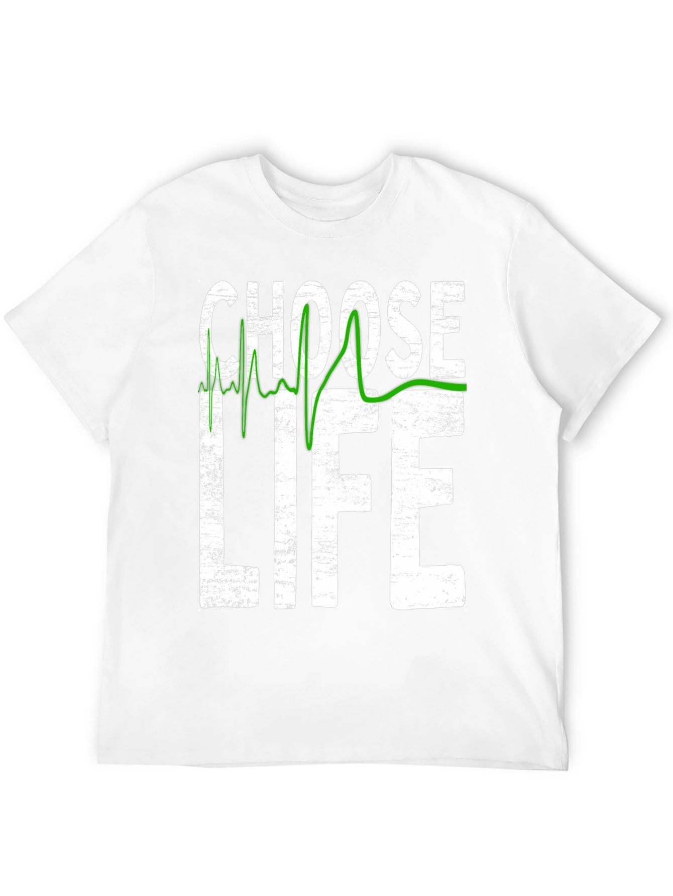 Choose Life ECG T-Shirt - Pro Life Graphic Tee