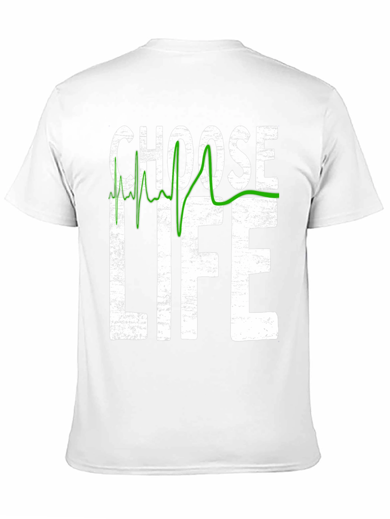 Choose Life ECG T-Shirt - Pro Life Graphic Tee
