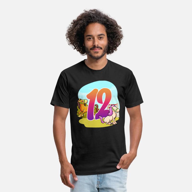 12th Birthday Horseback Riding Horse-themed