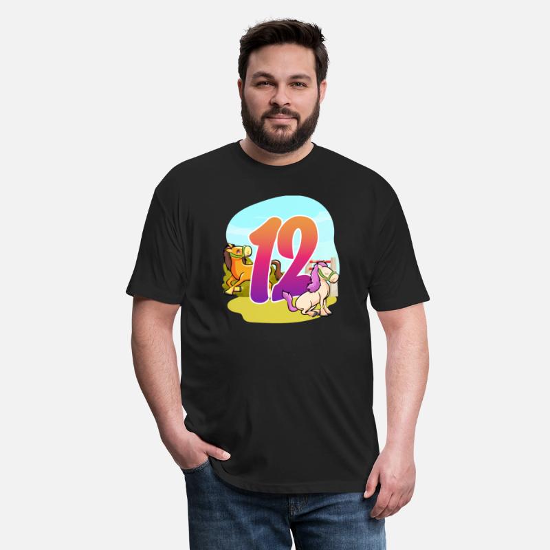 12th Birthday Horseback Riding Horse-themed