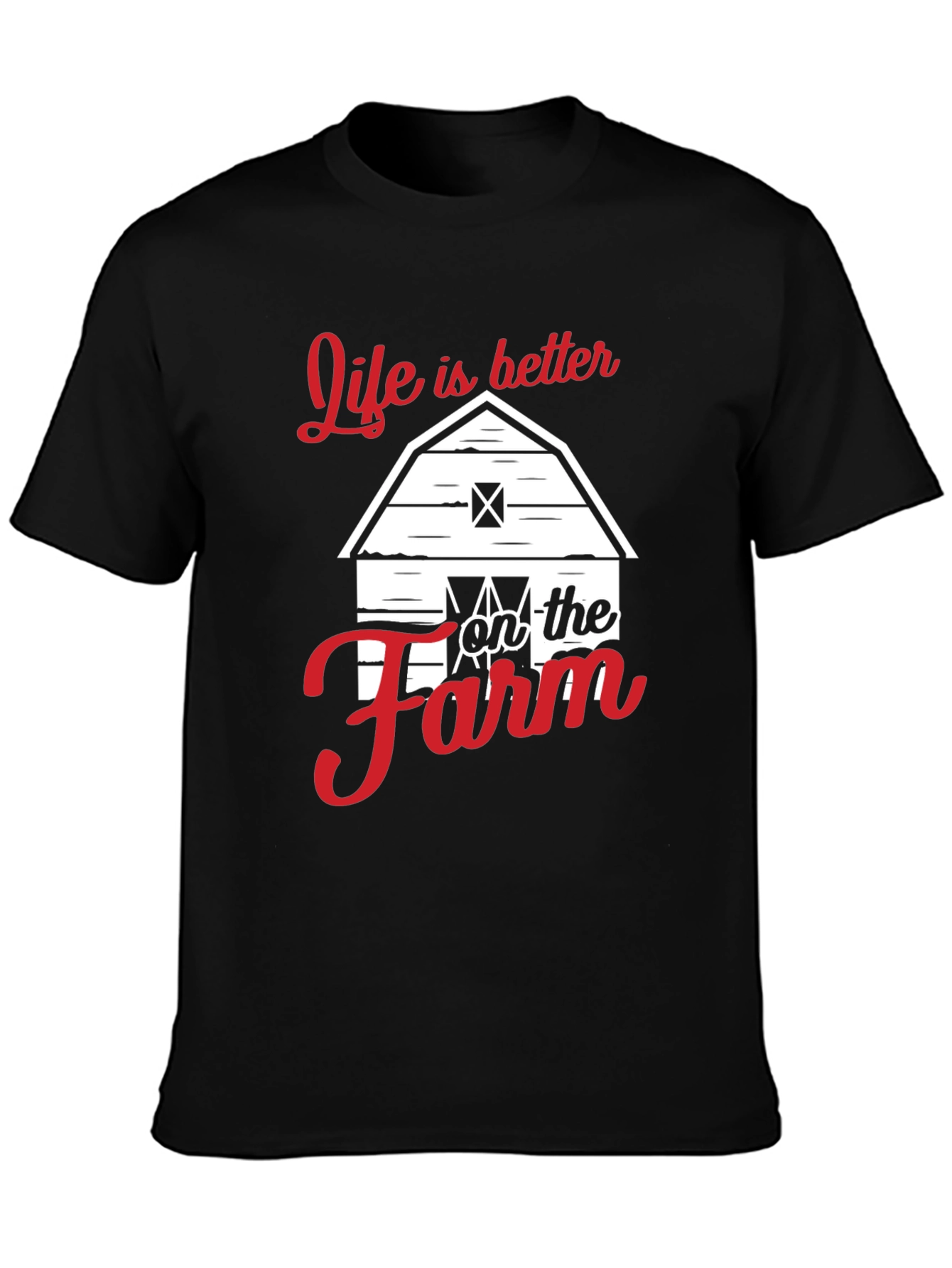 Life is Better on the Farm Graphic T-Shirt