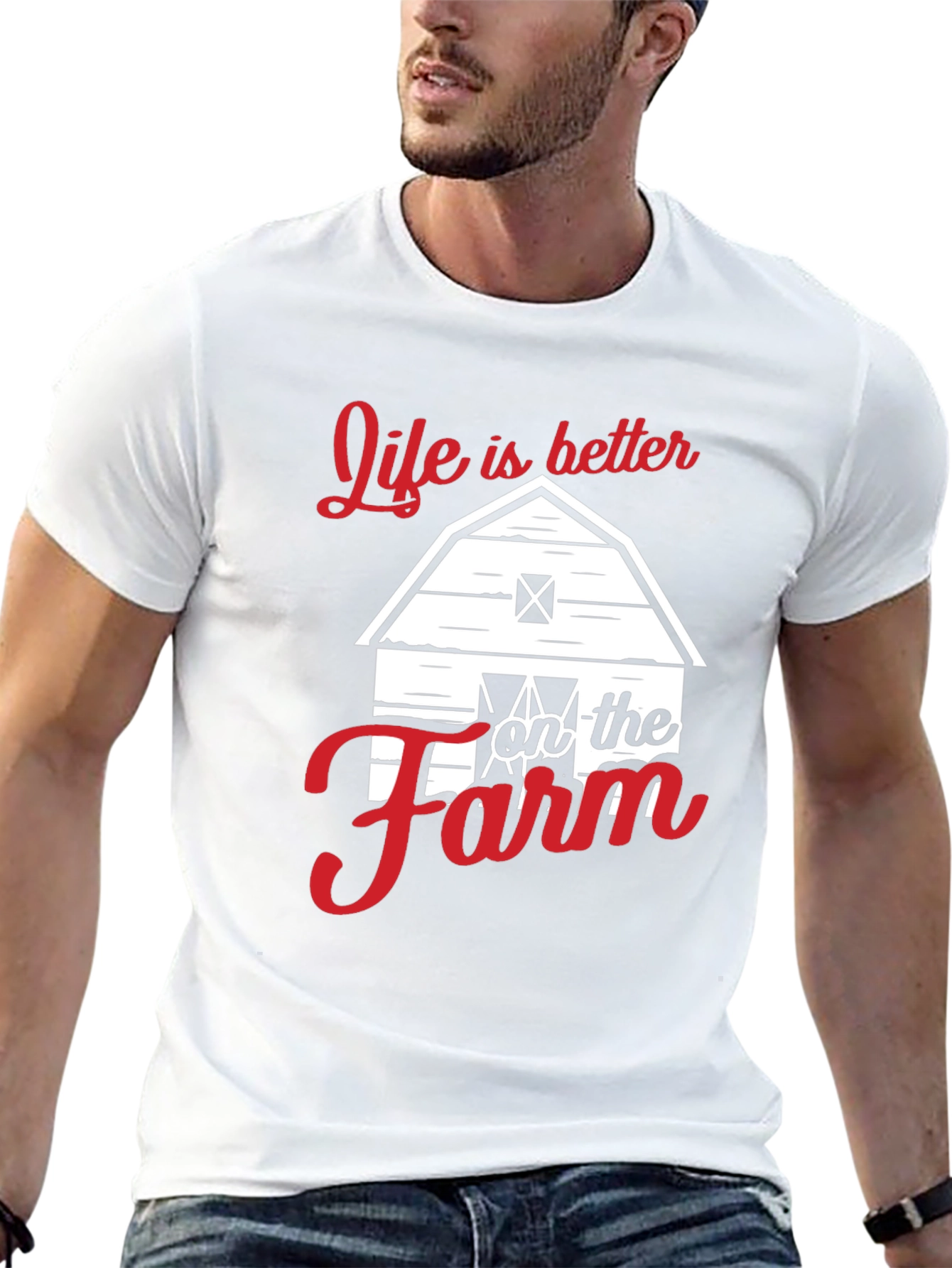 Life is Better on the Farm Graphic T-Shirt