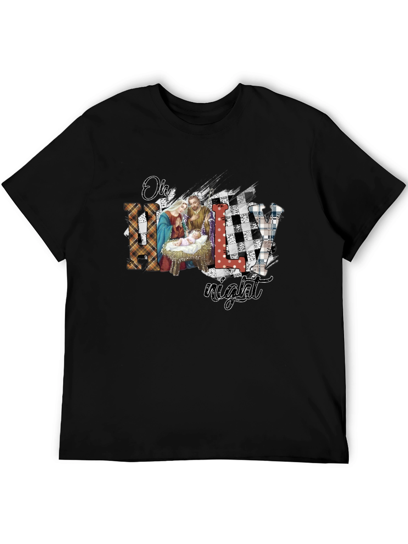 Oh Holy Night Christmas Graphic Tee