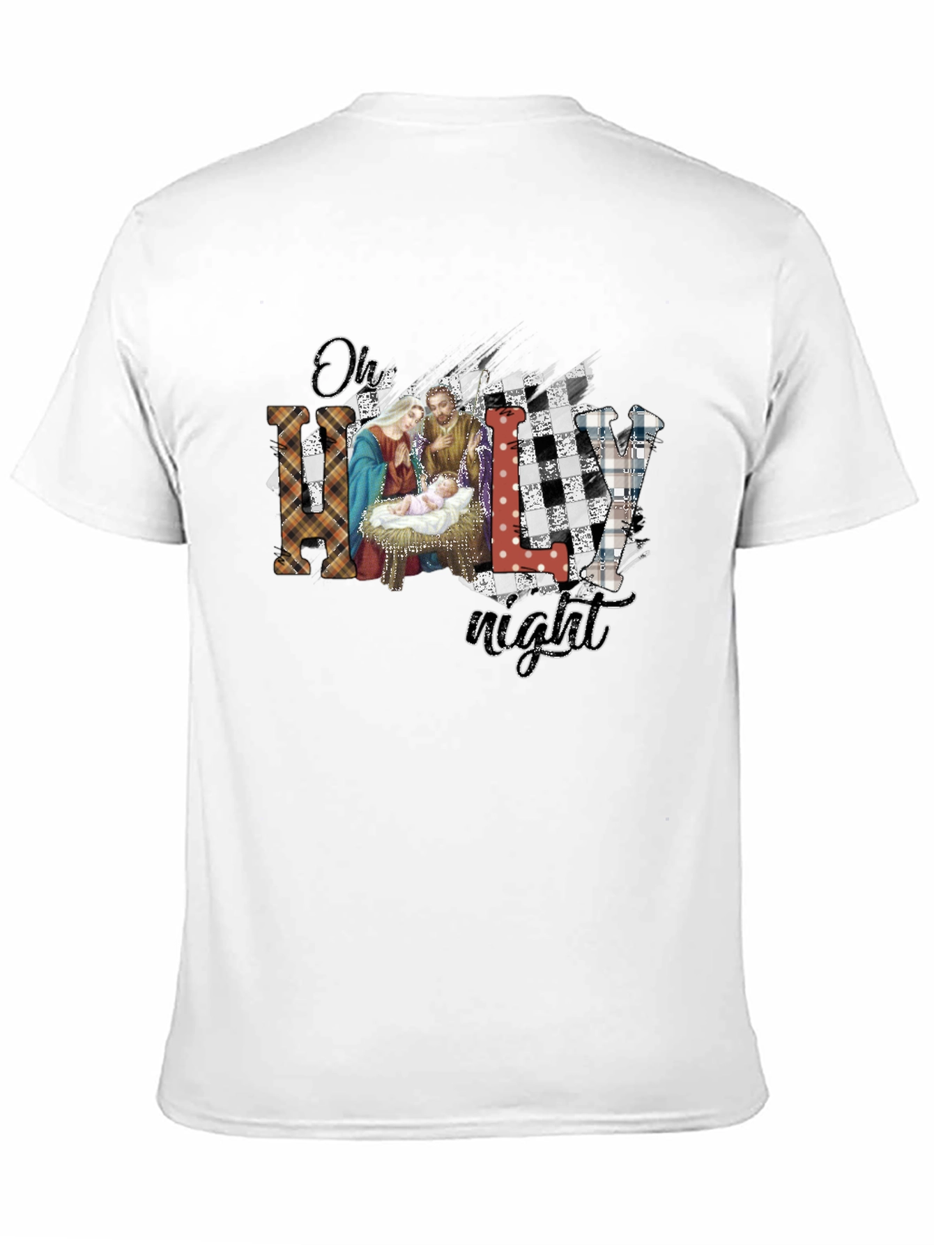 Oh Holy Night Christmas Graphic Tee