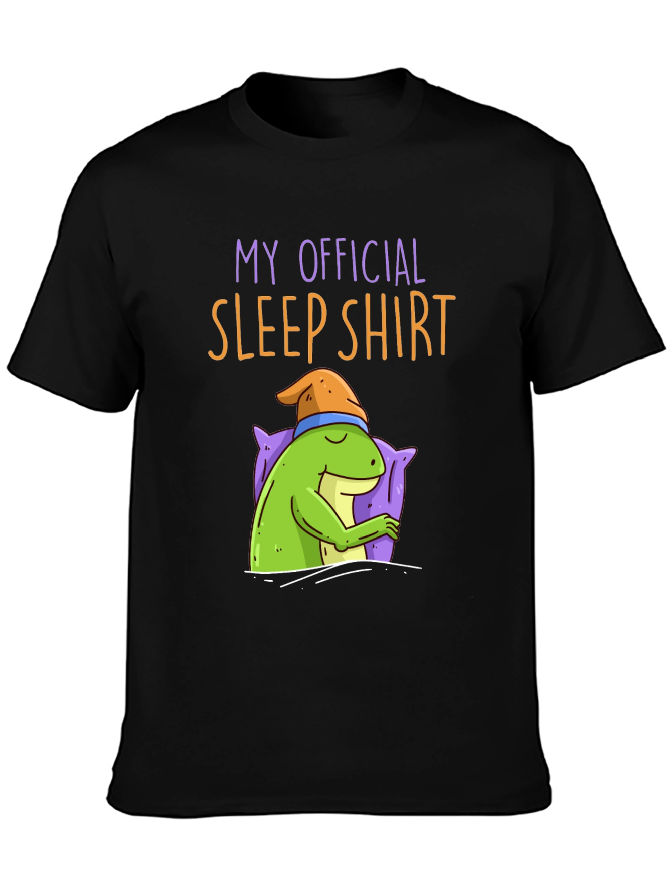 Funny Sleep Shirt - Sleeping Frog Tee