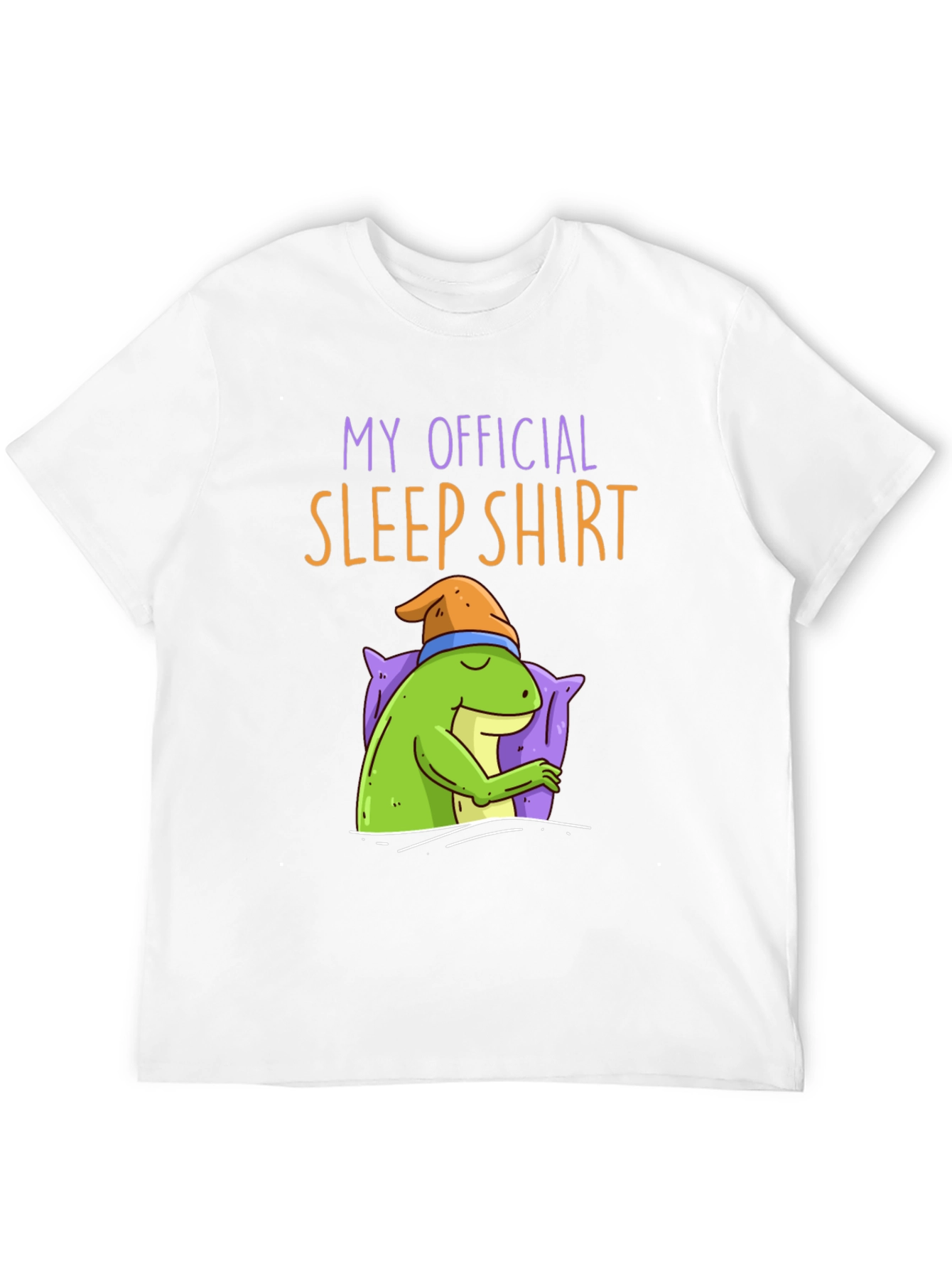 Funny Sleep Shirt - Sleeping Frog Tee
