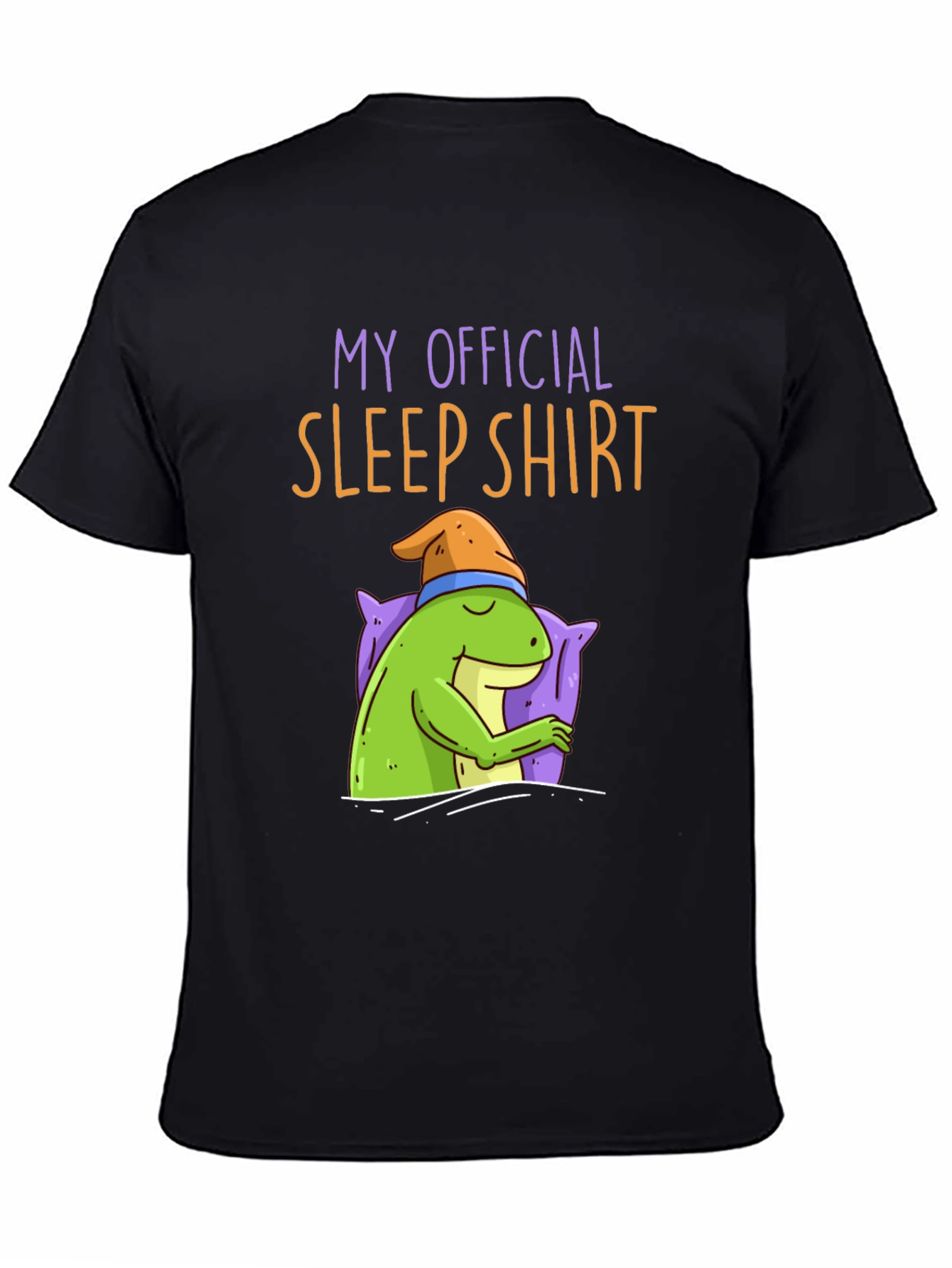 Funny Sleep Shirt - Sleeping Frog Tee