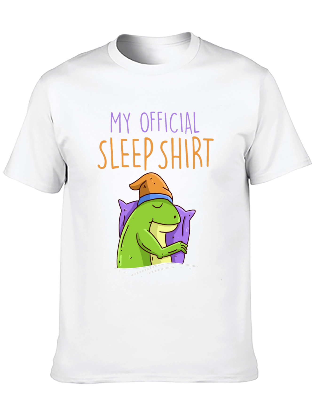 Funny Sleep Shirt - Sleeping Frog Tee
