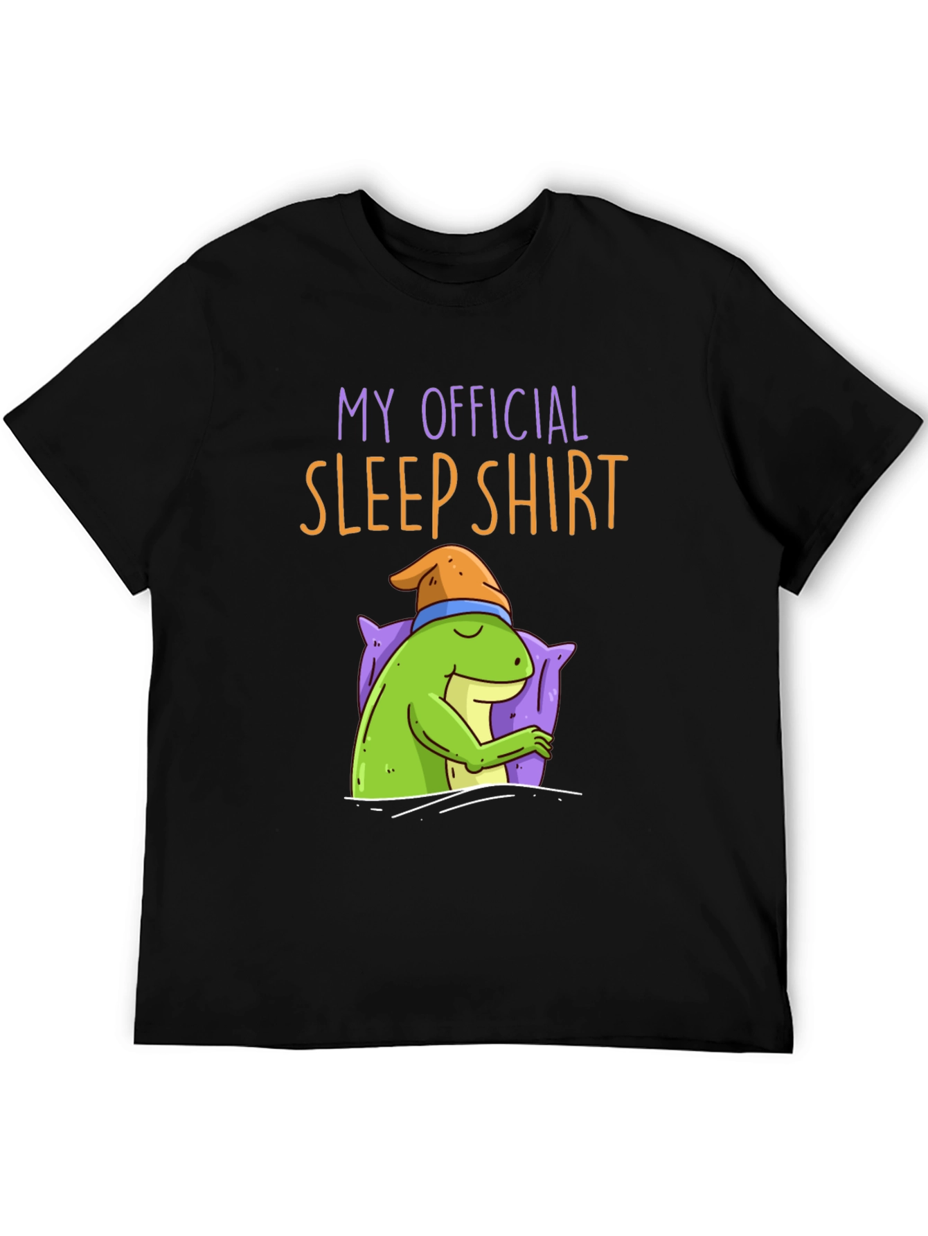 Funny Sleep Shirt - Sleeping Frog Tee