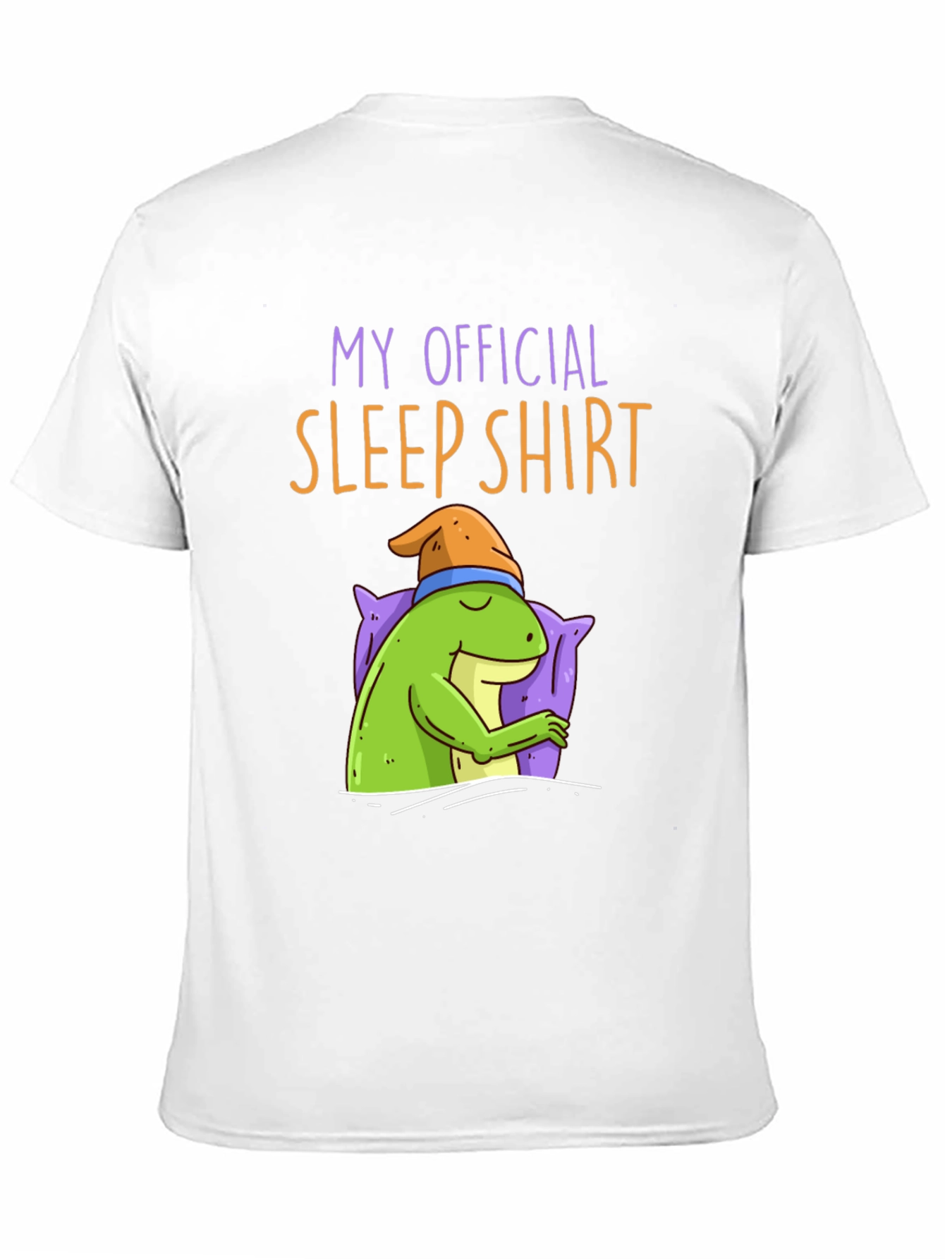 Funny Sleep Shirt - Sleeping Frog Tee
