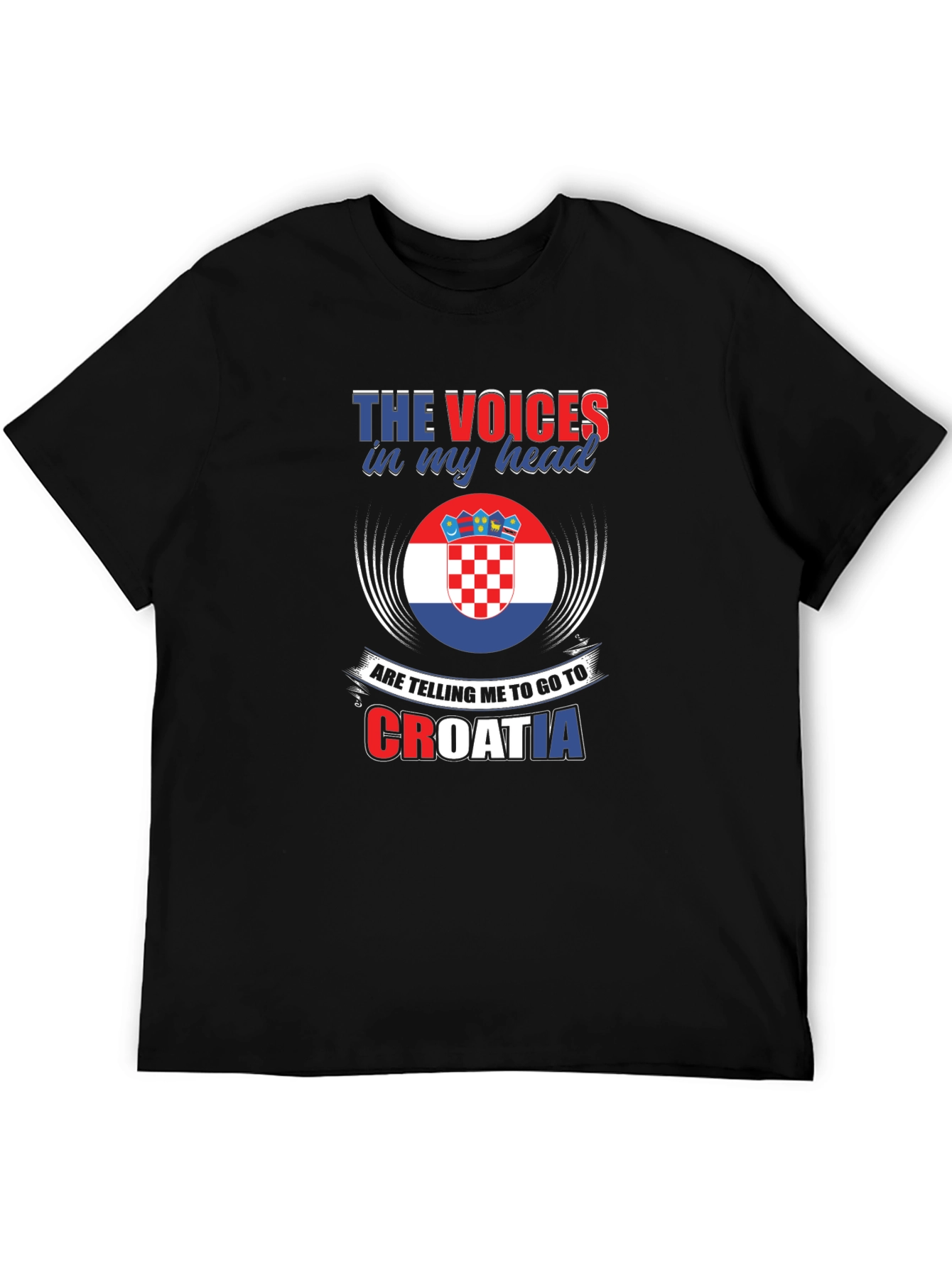 Voices in My Head Croatia T-Shirt